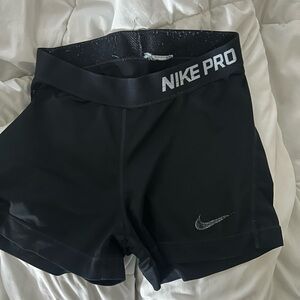 Nike Pro Women's Black Athletic Shorts
